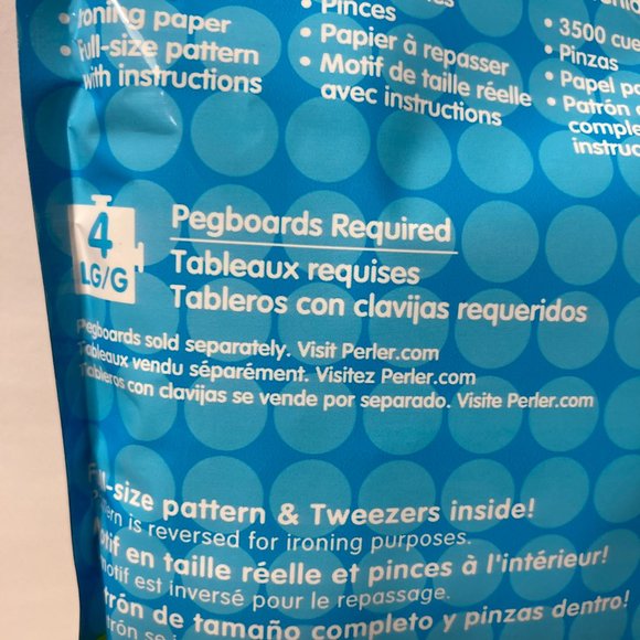 Perler Dinosaur Tyrannosaurus Rex T Rex Bead Kit Pegboard NOT Included Crafts - Picture 15 of 16